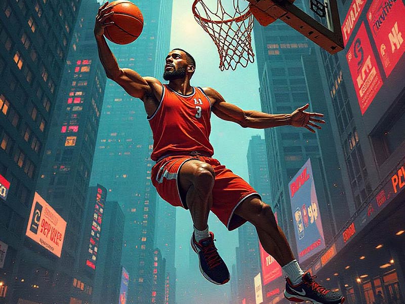 看图猜！这身影是哪位NBA球员